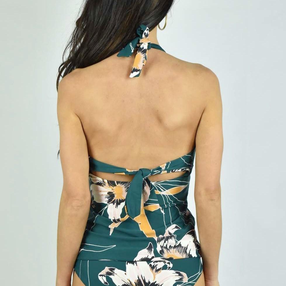 Seafolly Resort V-Neck Floral Singlet