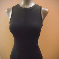 Bloch Fitted Zip Front Top