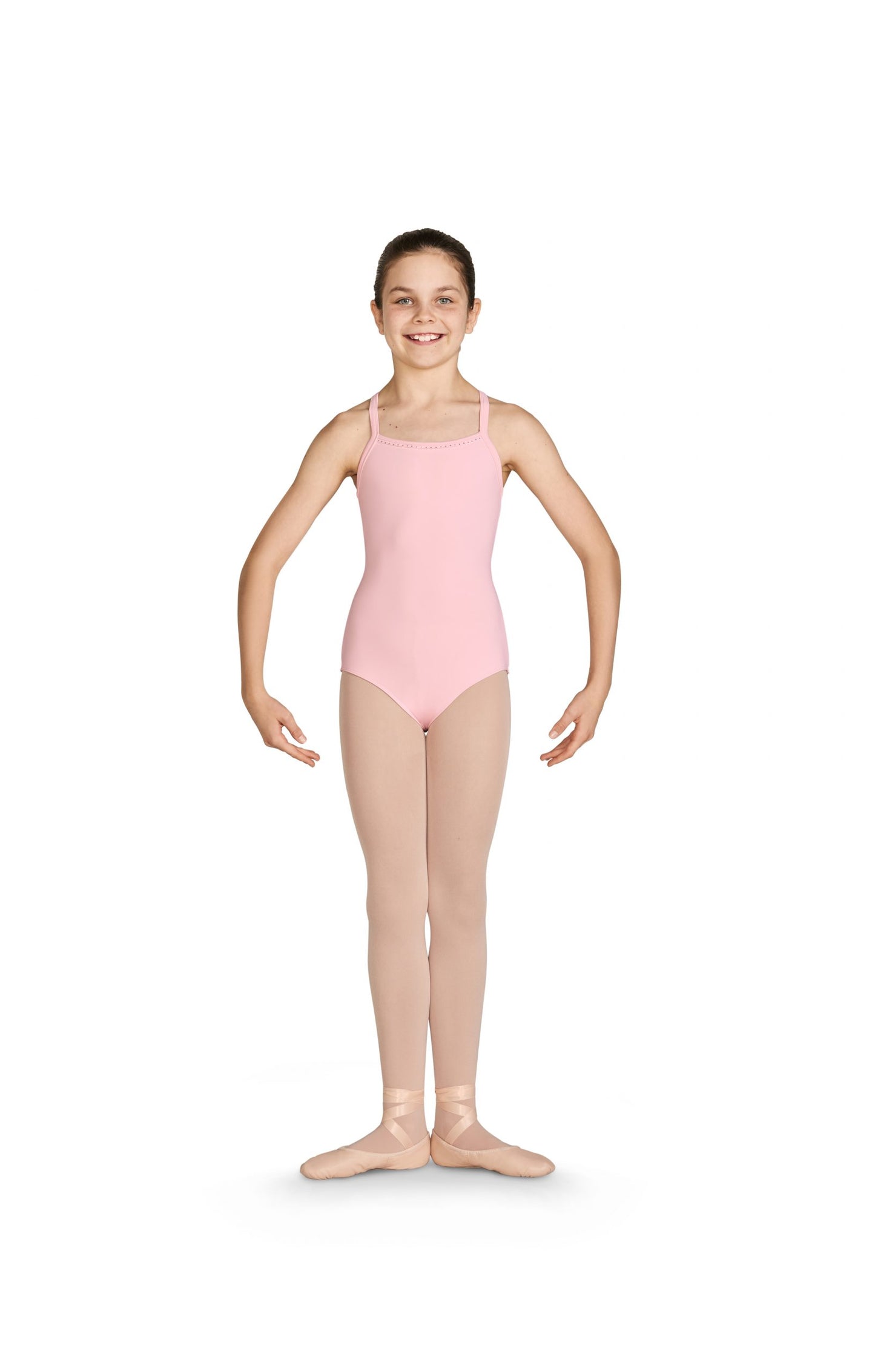 Bloch Diamante Strap Camisole Leotard