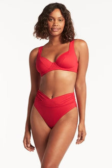 Sea Level Essentials Wrap High Waist Pant