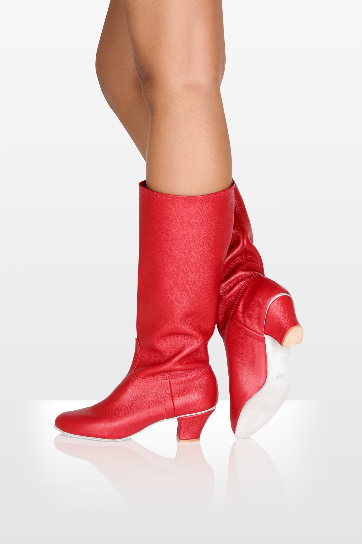 So Danca Red Ukrainian Boot