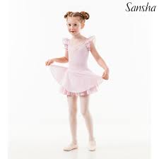 Sansha Arlene Flutter Sleeve Dress