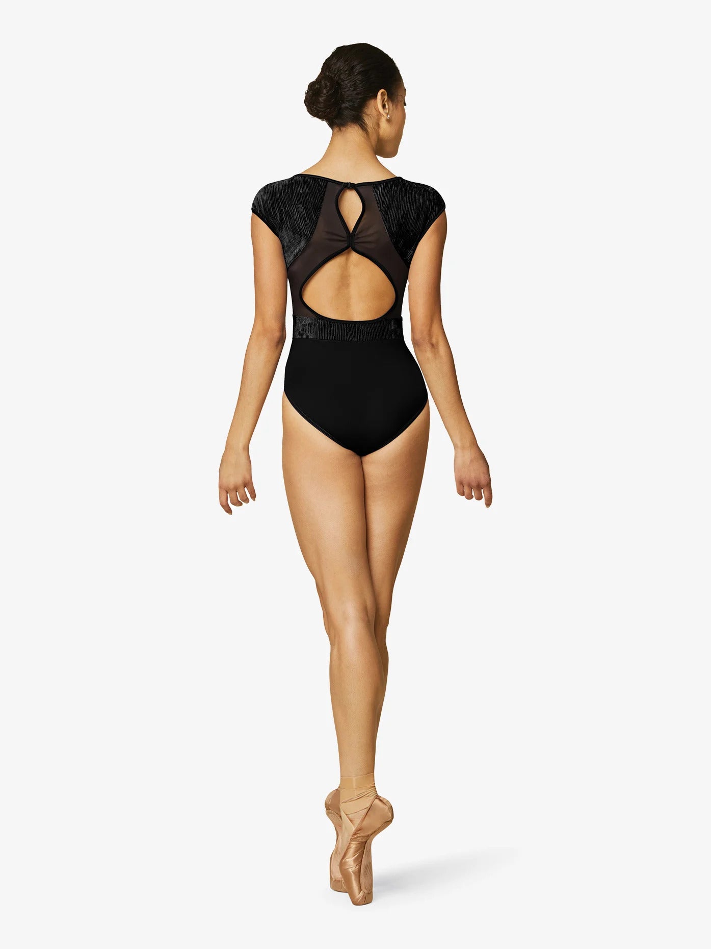 Bloch Boat Neckline Cap Sleeve Leotard