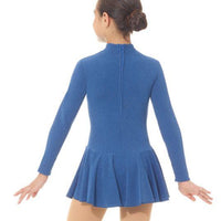 Mondor - Mondor Long Sleeve Sparkle Pattern Skate Dress