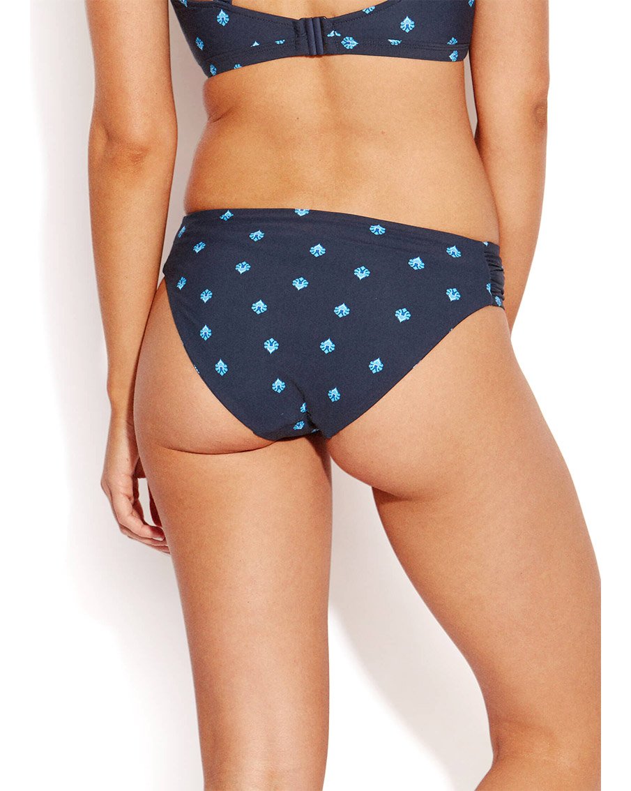 Seafolly Sunflower Border Ruched Side Retro Pant