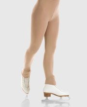 3393 Footless Skate Large Light Tan Tights