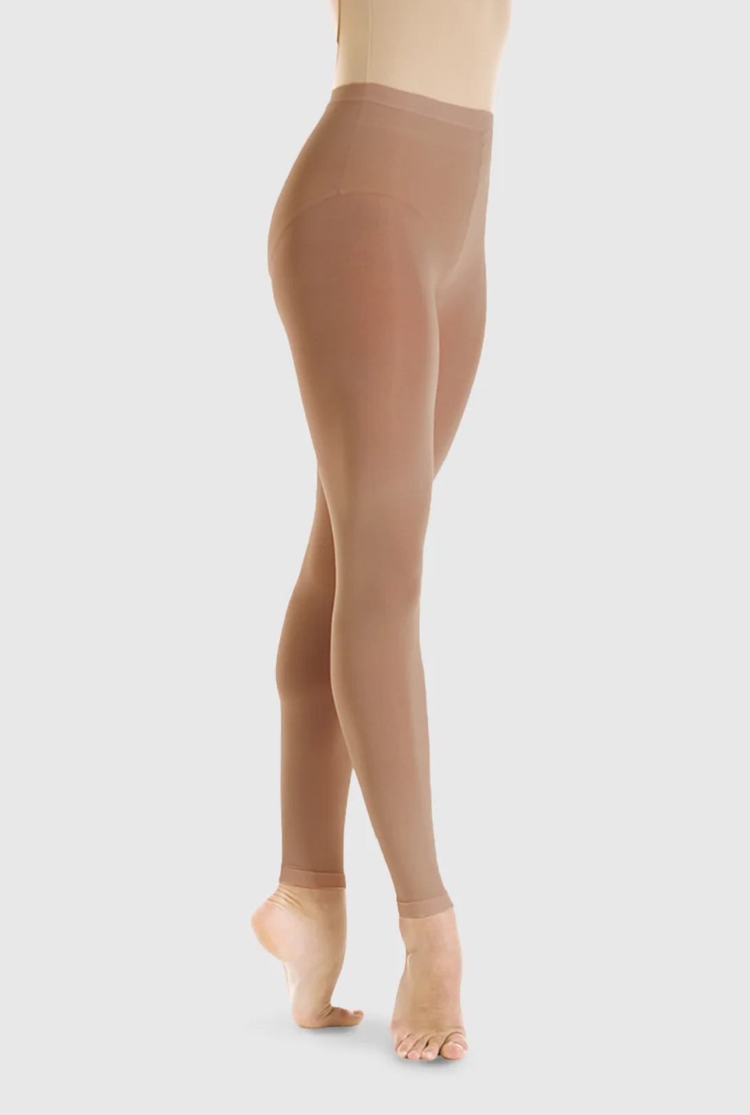 347 Mondor Adult Durable Footless Dance Small Suntan Tight
