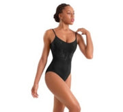 M70007LM Adagio Floral EMB Camisole Leotard