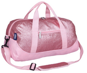 Pink Glitter Overnighter Duffel Bag