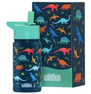 Jurassic Dinosaurs 14 oz Stainless Steel Water Bottle