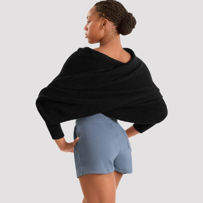 M30016L Adagio Scarf One Size Black