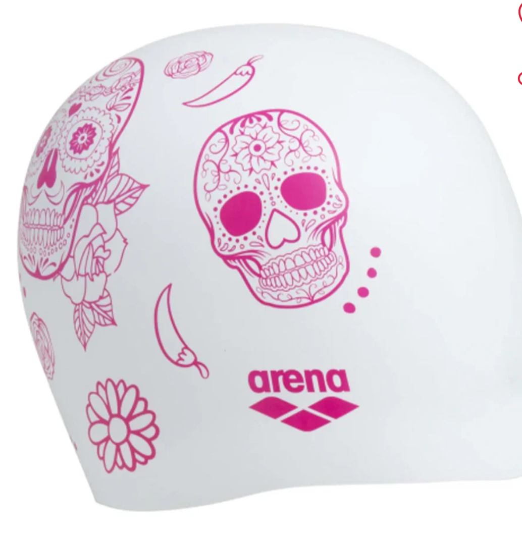 Arena Crazy Skulls Carnival Swim Cap