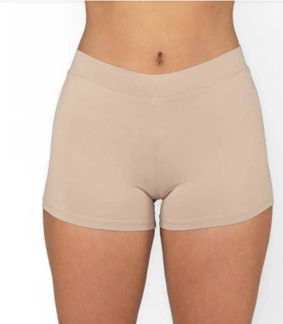 BWP081 Wide Waist Boycut Shorts