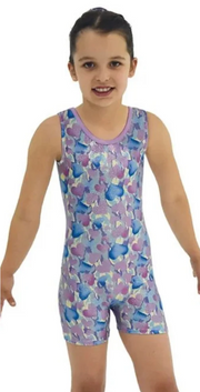 7804 Printed Unitard Gymnastics Leotard