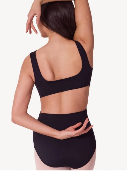 EL104W Capezio Soft Elegance Twist Front Leotard