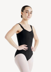 SE1012W Capezio Studio Collection Wide Strap Camisole Leotard
