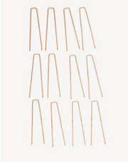 BH1712 2.5" Bunhead Hairpins Blonde