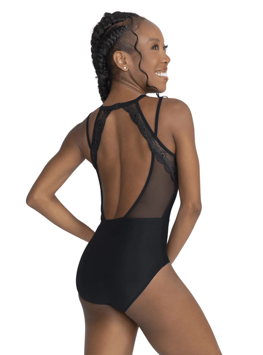 BY52 Cindy High Neck Leotard