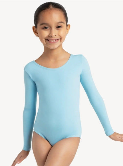 TB134C Capezio Children's Long Sleeve Leotard