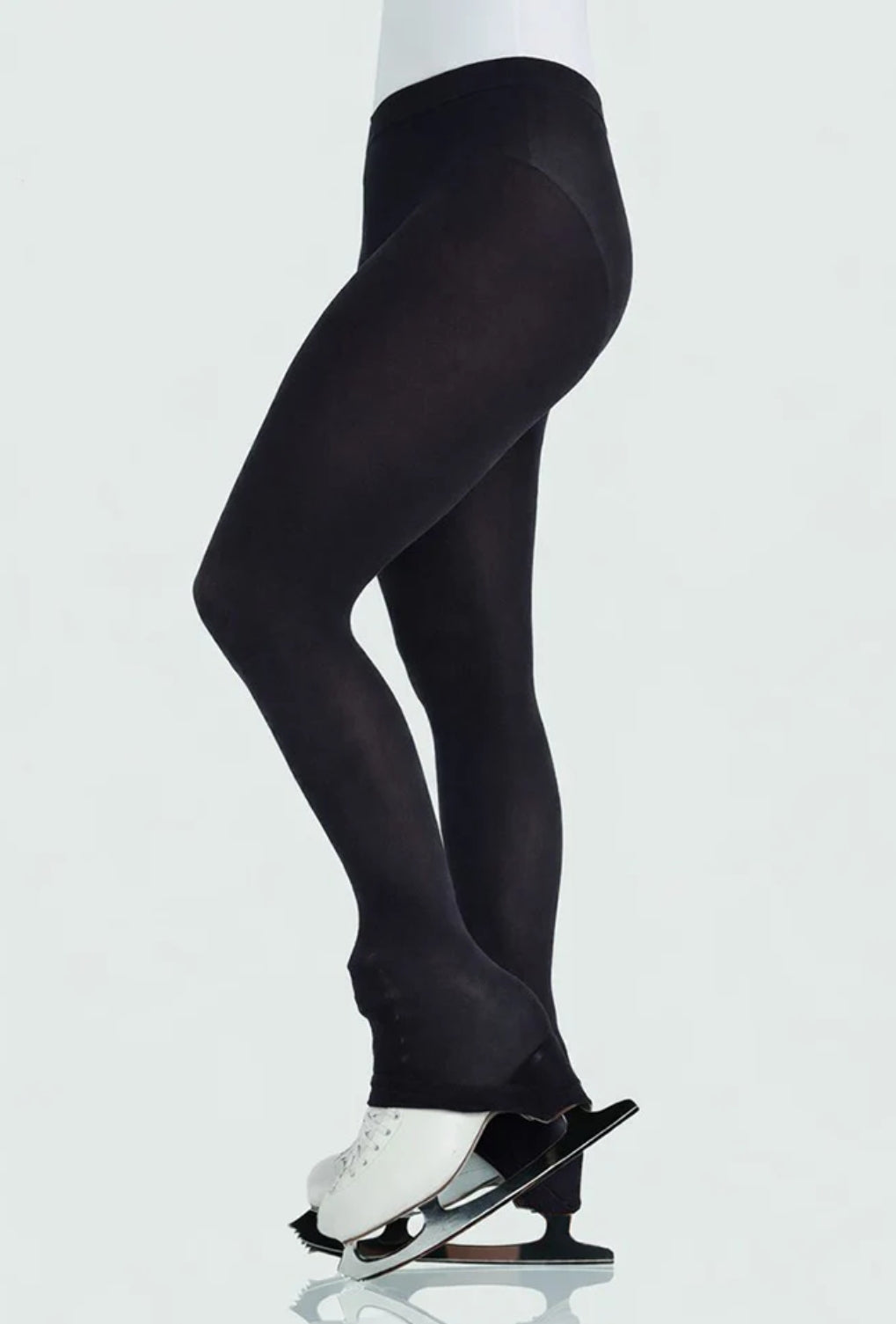 3327 Mondor Adult Footless Heel Cover Figure Skating Tights