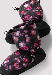 IM009A Bloch Irina & Max Floral Warm up Bootie Adult