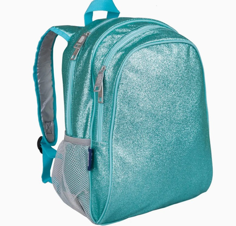 Wildkin Blue Glitter Backpack 12 inch Backpack