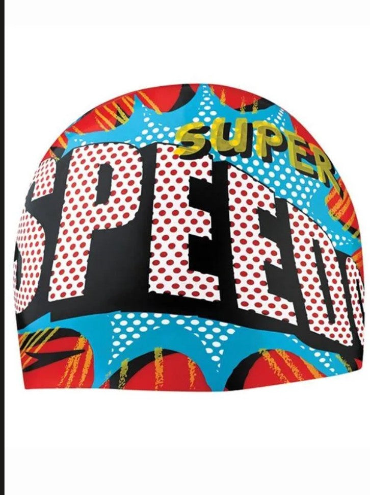 SPEEDO Boom Pow Silicone Swim Cap