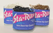 413 Sta Rite Clear Hair Elastics 100Ct
