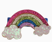 Sparkle Sisters Glitter Rianbow Hair Clip