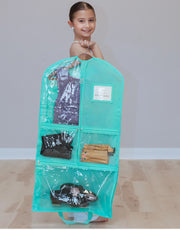 35" Garment Bag Seafoam Green