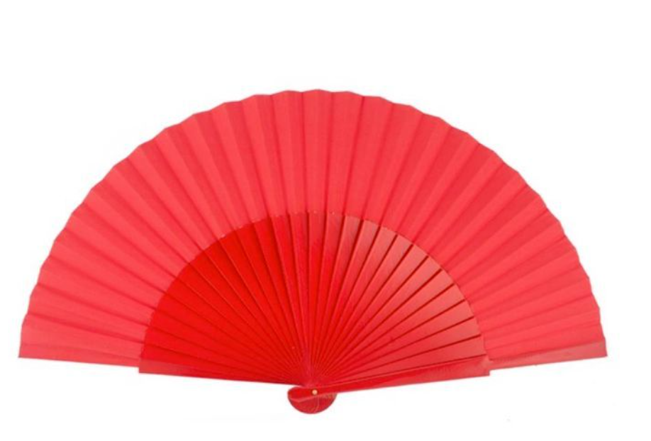 Spanish Fan RAD Red