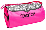 Pink with Zebra Accent Duffel