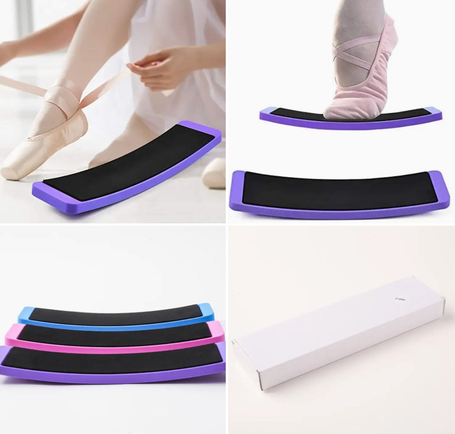 Vigor Purple Ballet Gymnastics Figure Skating Turns Practice 360 Degree Spin Board