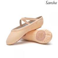 Sansha Children's Canvas Ballet Slipper