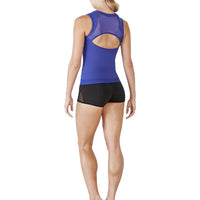 Bloch Fitted Zip Front Top