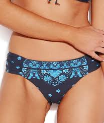 Seafolly Sunflower Border Ruched Side Retro Pant